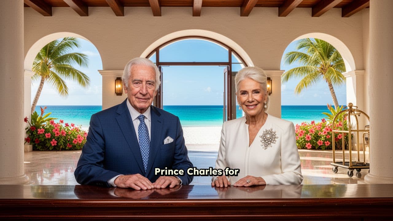 Charles and Camilla Check Into Caribbean Hotel