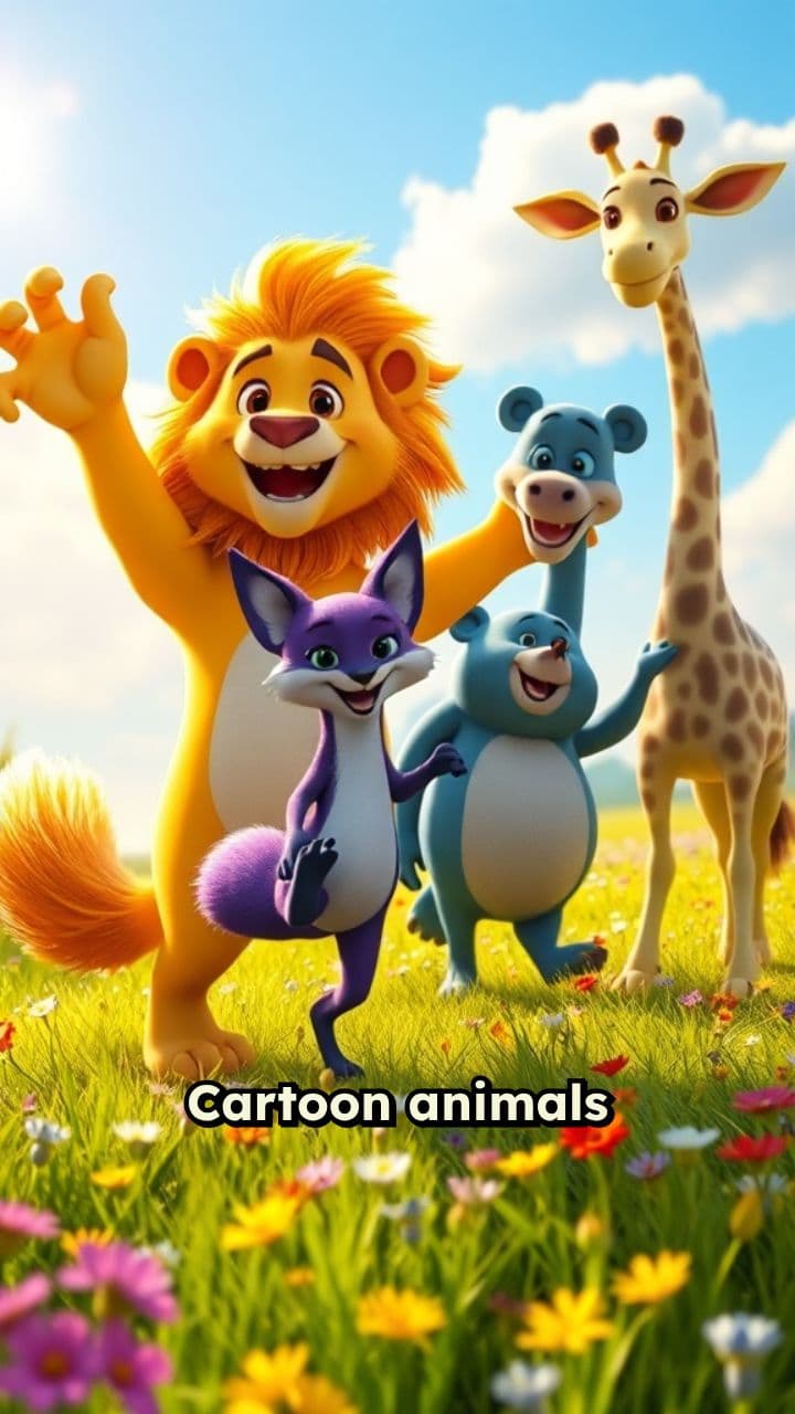 Dancing Cartoon Animals