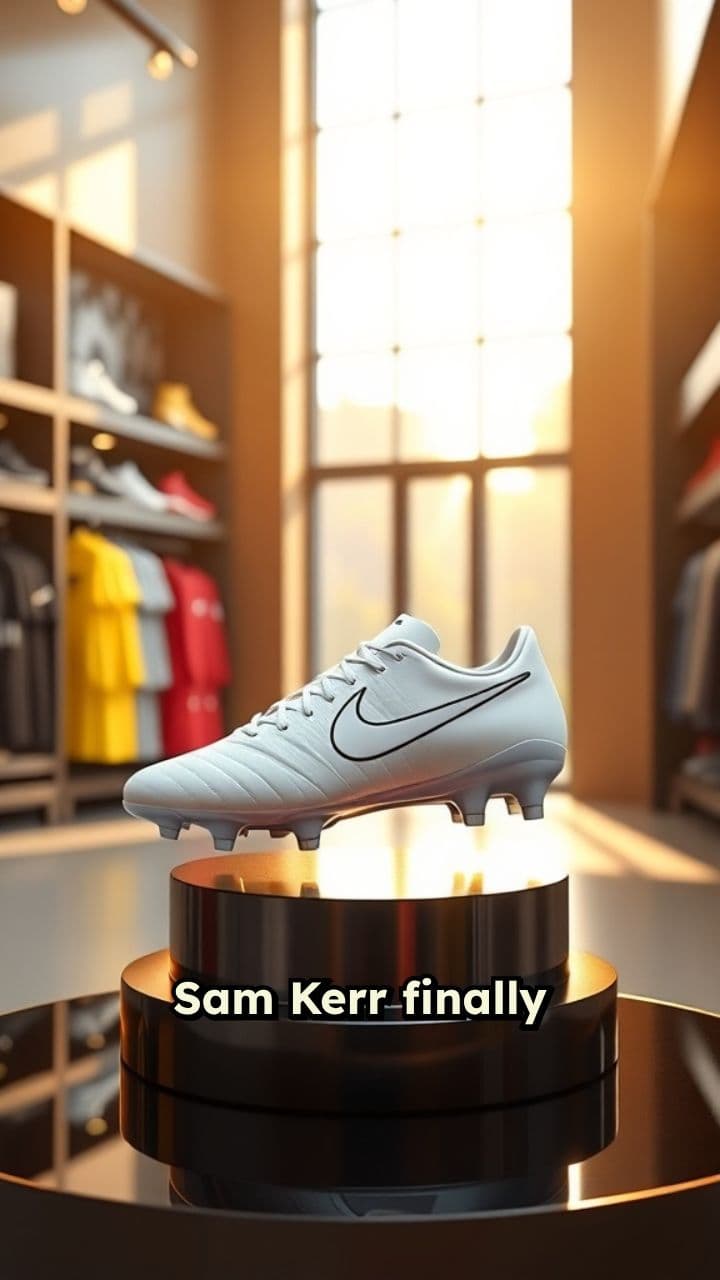 Sam Kerr's Stunning Nike Signature Boot