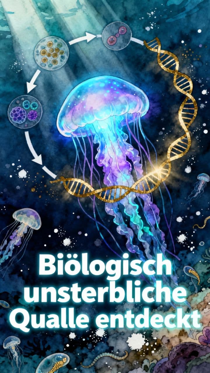 Biologisch unsterbliche Qualle entdeckt