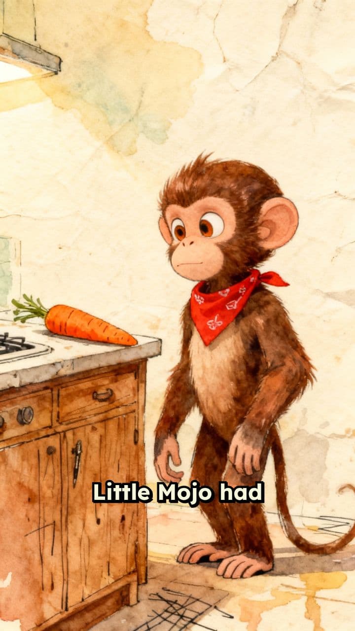 Mojo Bakes a Carrot Cake