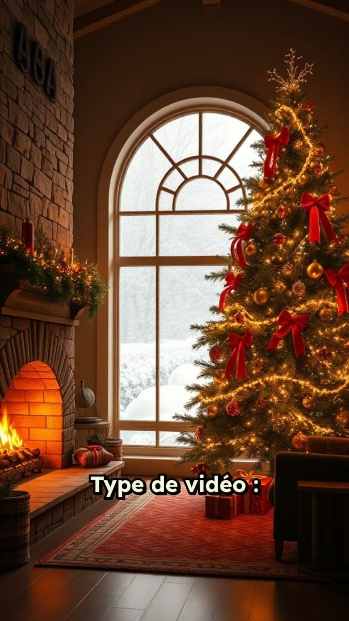 Message du Père Noël pour Adam et Lilas