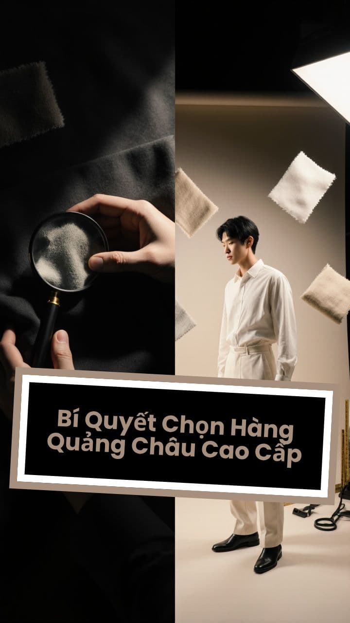 Bí Quyết Chọn Hàng Quảng Châu Cao Cấp
