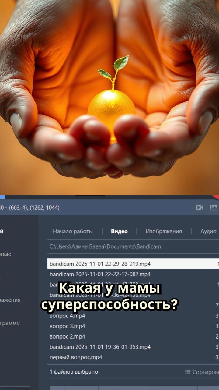 Мамина суперсила и безграничная любовь