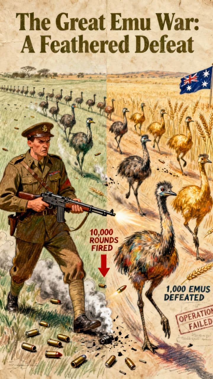The Great Emu War: A Feathered Defeat