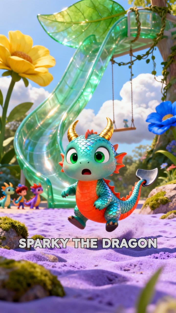 Perfectly Imperfect Sparky the Dragon