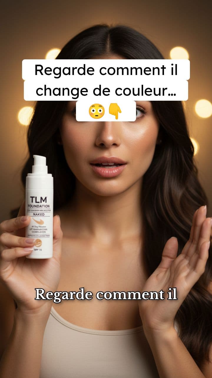 TLM Foundation Color Changing Ad