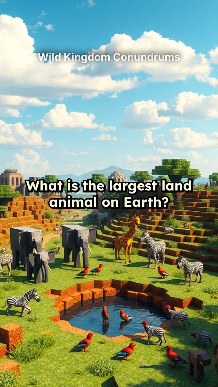 Wild Kingdom Conundrums