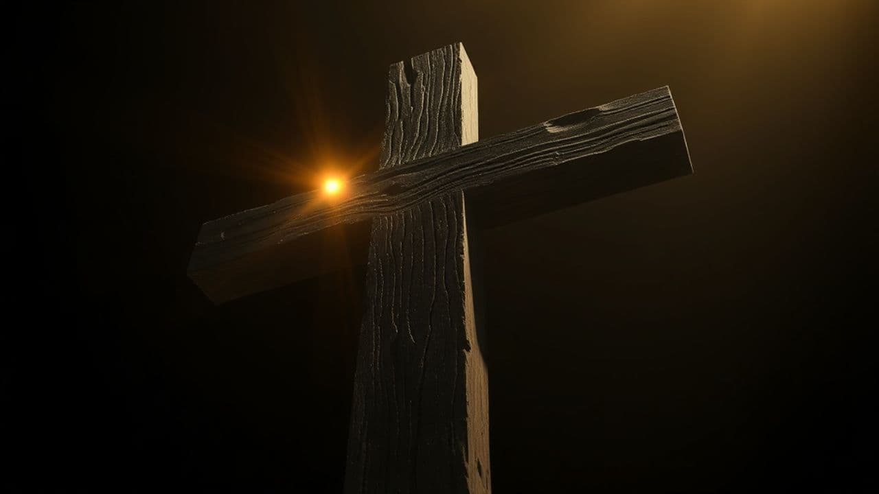 Cruz de Jesús Iluminada