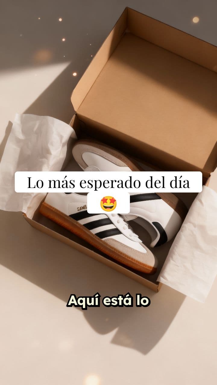 Adidas Samba Unboxing Teaser