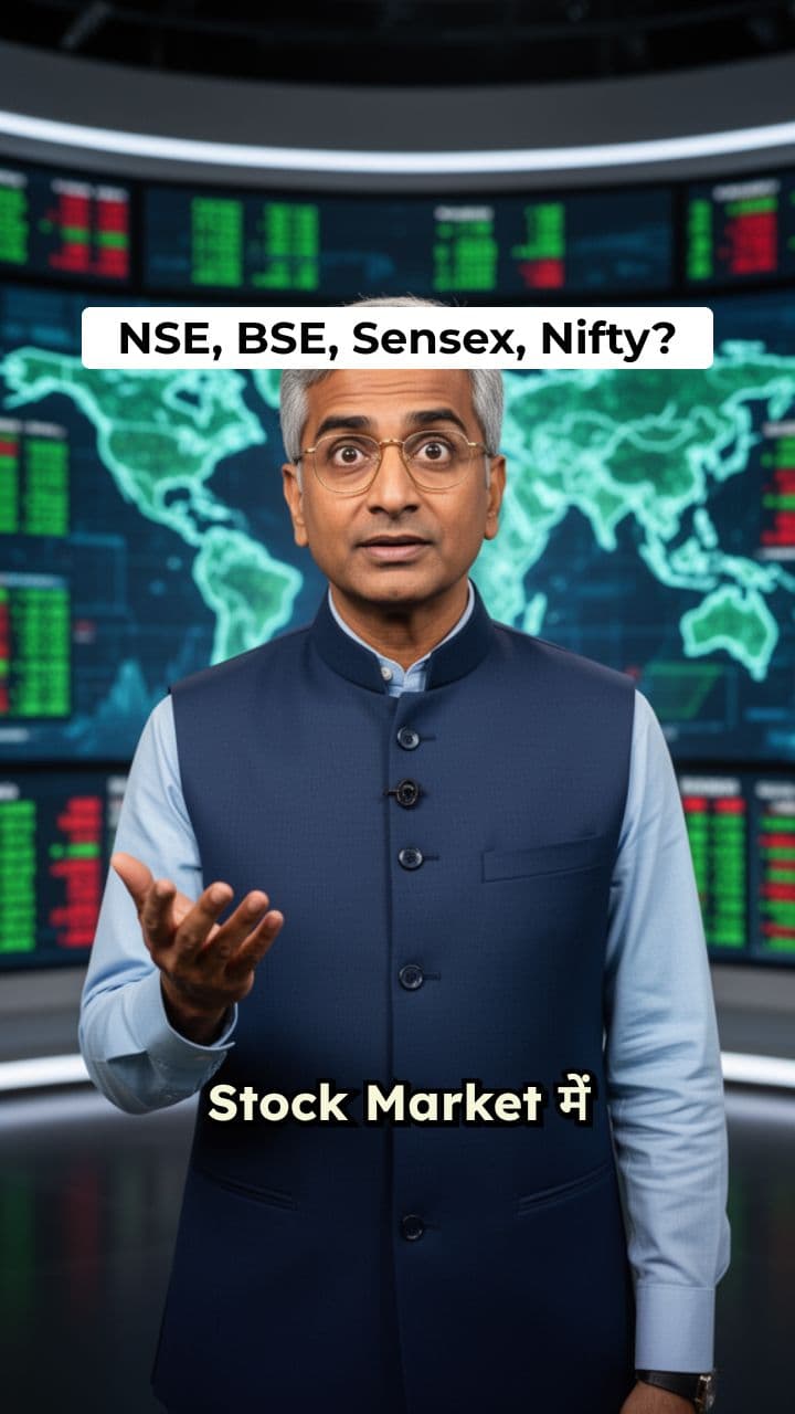 Stock Market Basics: NSE, BSE, Sensex, and Nifty