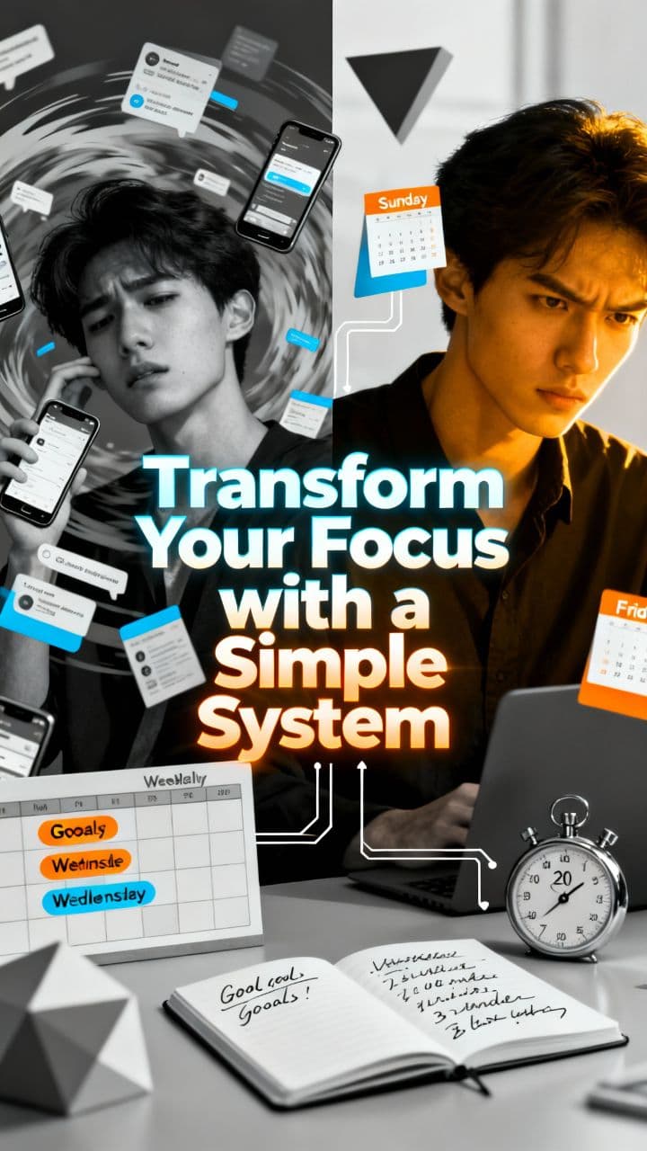 Transform Your Focus with a Simple System
