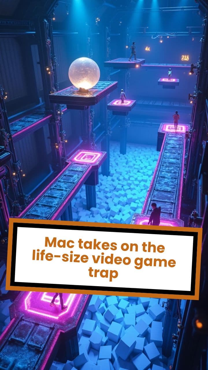 Mac takes on the life-size video game trap