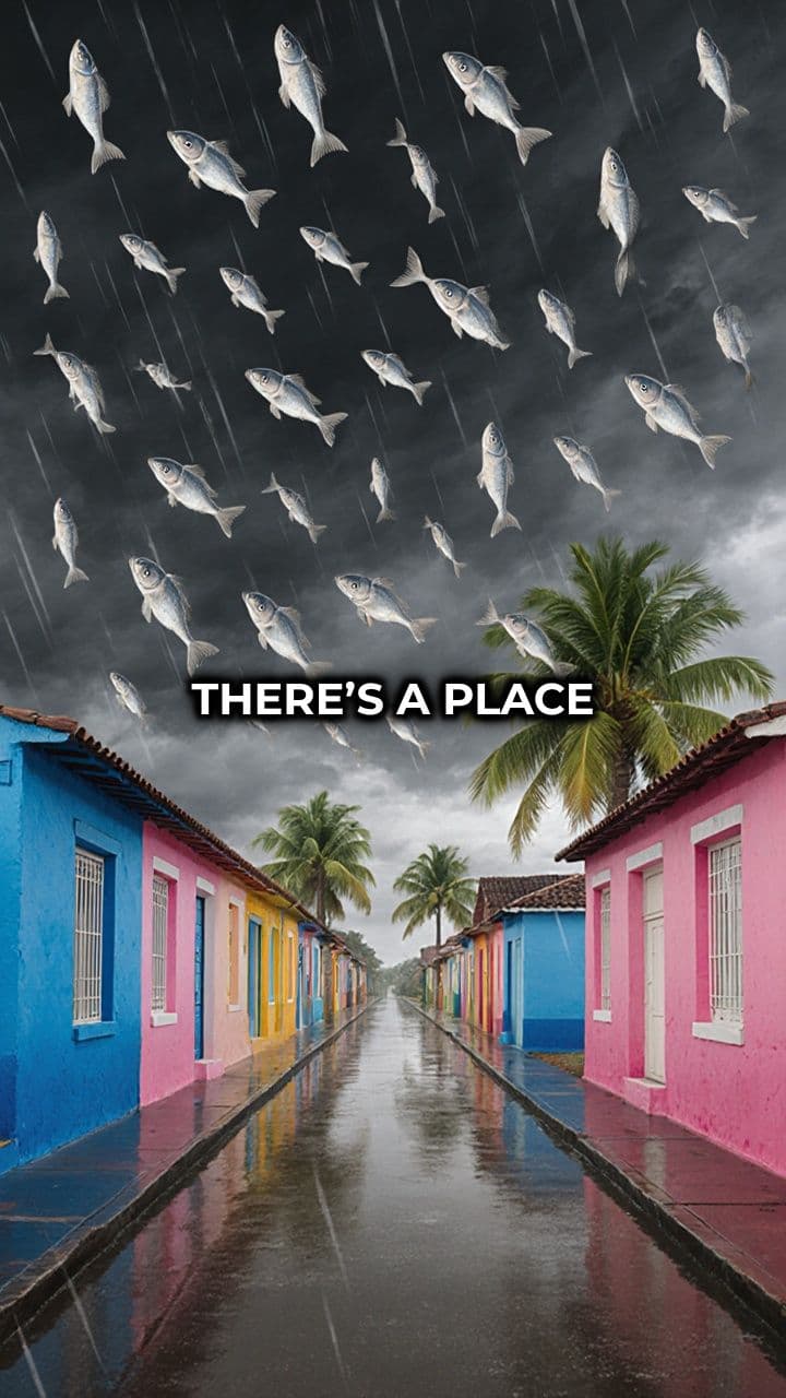 Honduras Town Where Fish Rain Down