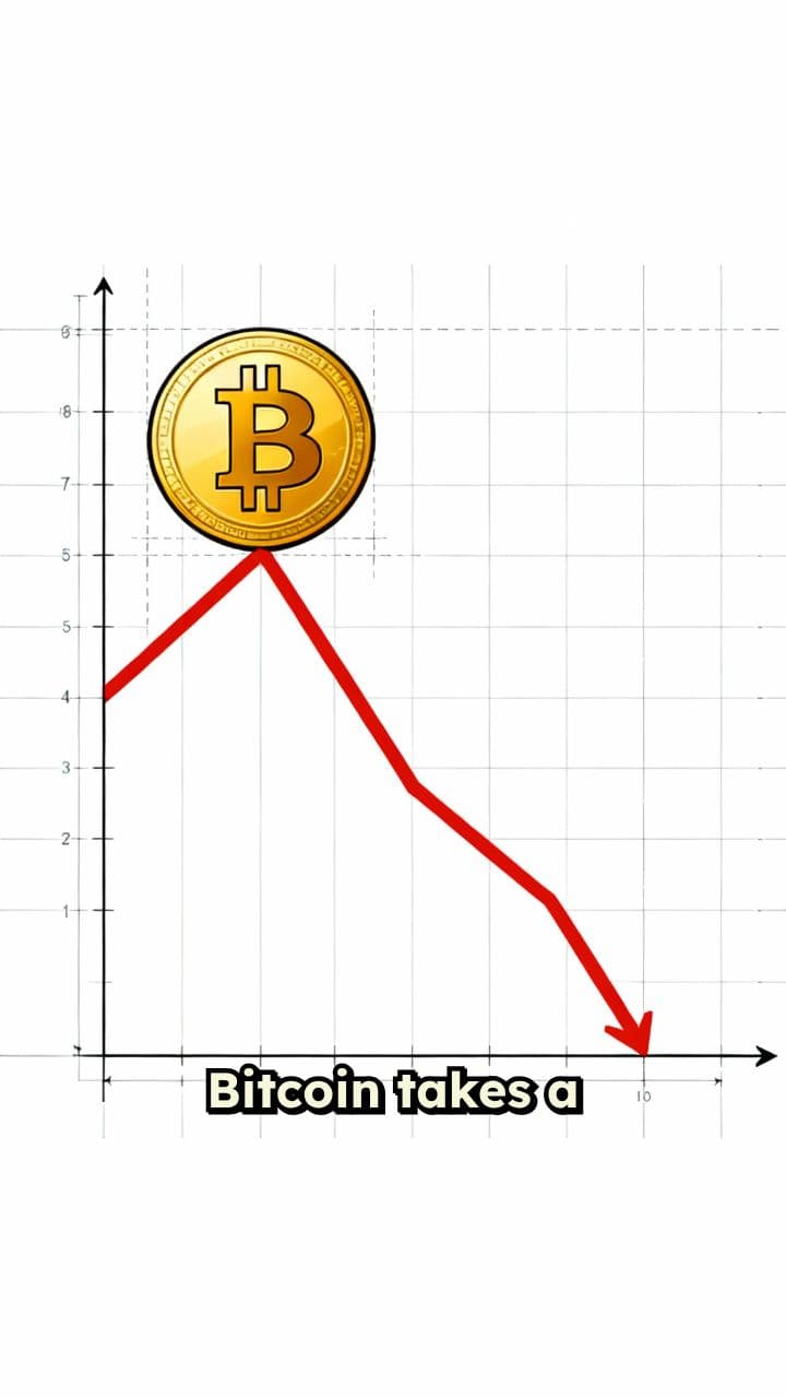 Bitcoin Plummets Amid Rate Cut Uncertainty