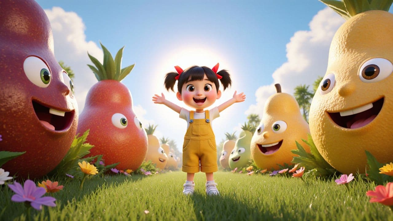 과일 친구들 함께 먹어요