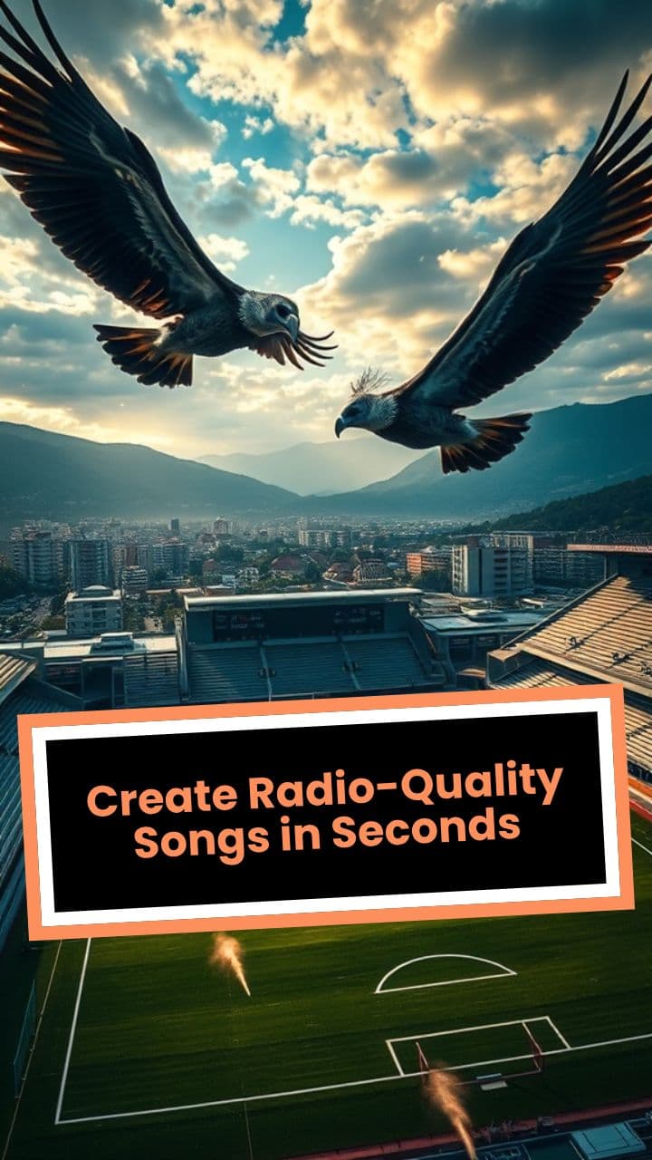 Create Radio-Quality Songs in Seconds