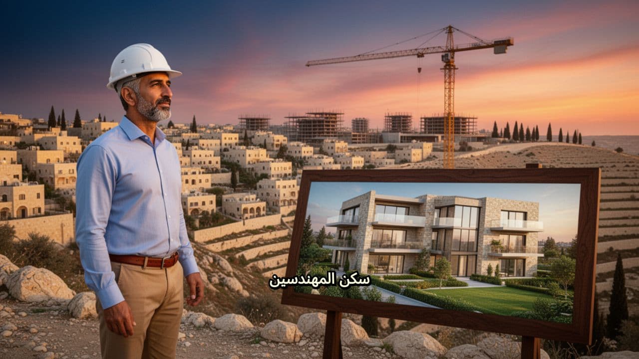 سكن المهندسين بالقدس يصبح واقعاً