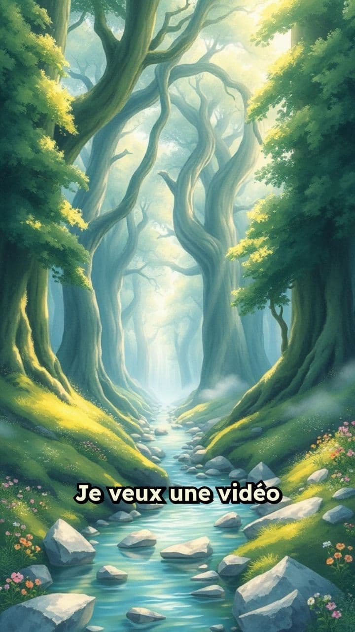Forêt magnifique en vidéo