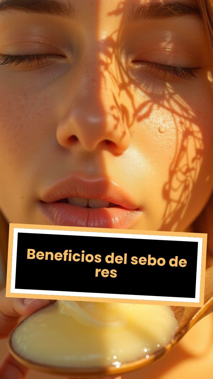 Beneficios del sebo de res