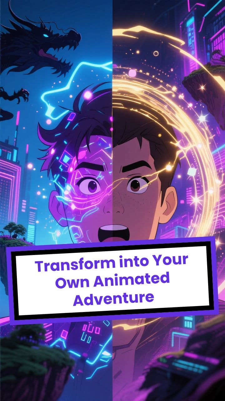 Transform into Your Own Animated Adventure
