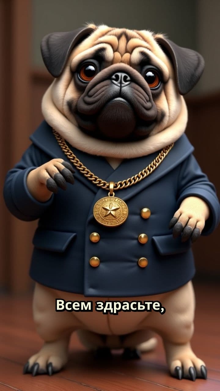 Мэр мопс строит гигантский корабль