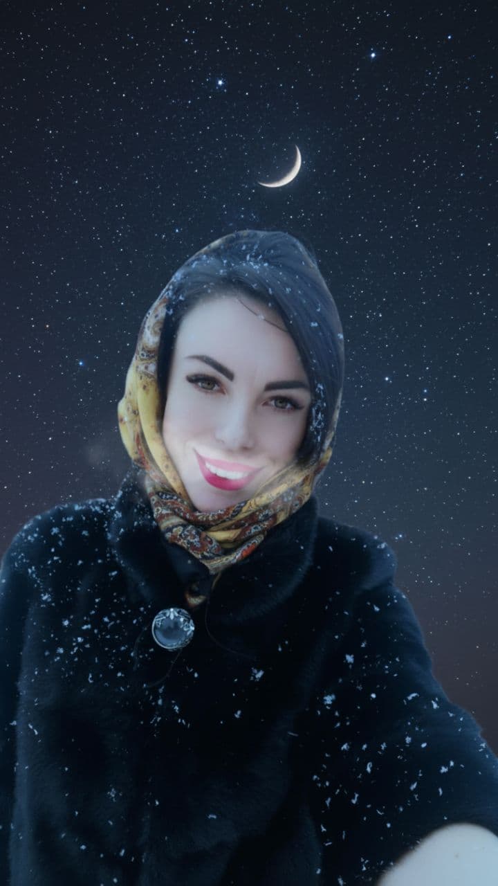 Новогоднее чудо в снегу