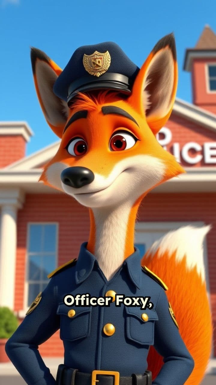 Officer Foxy's First Day