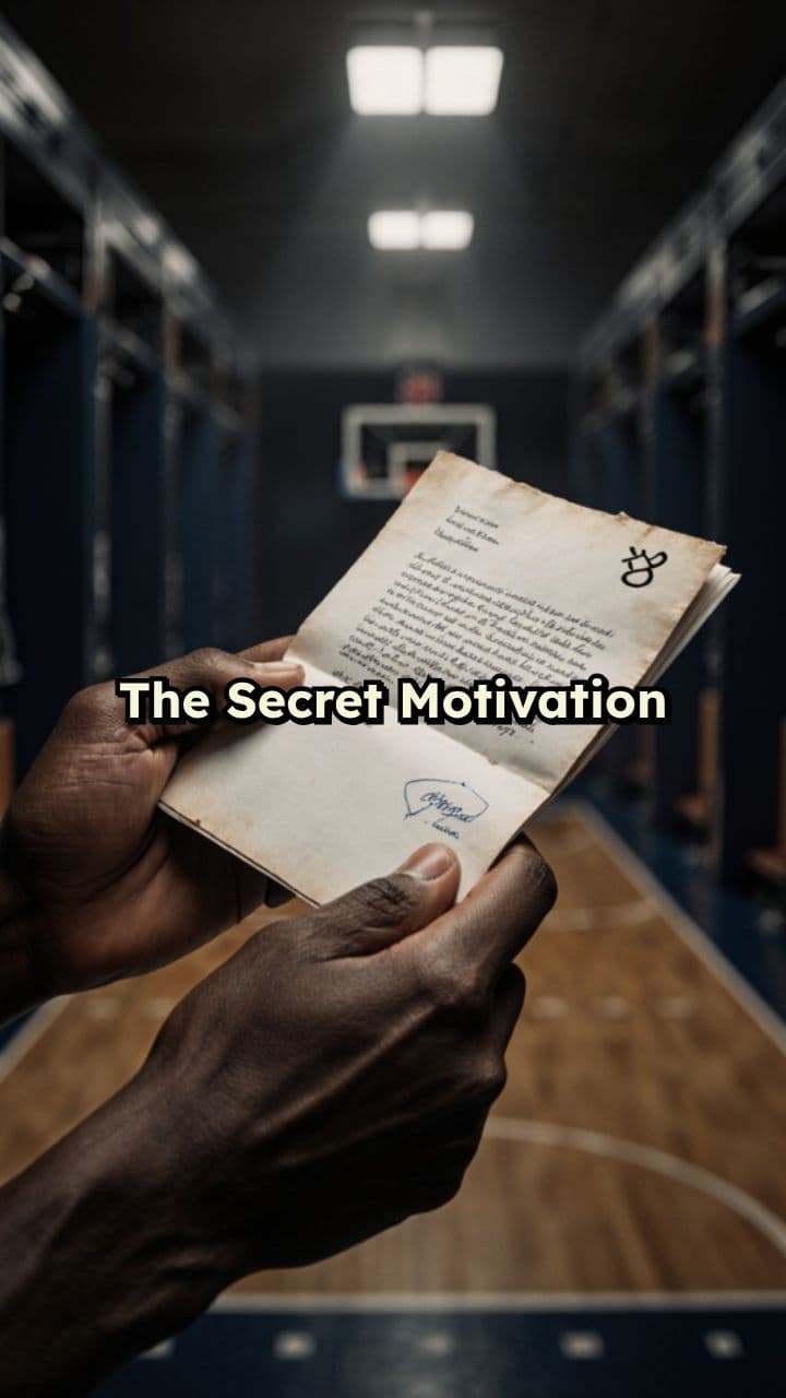 Shaq's Motivational Letter Before Games