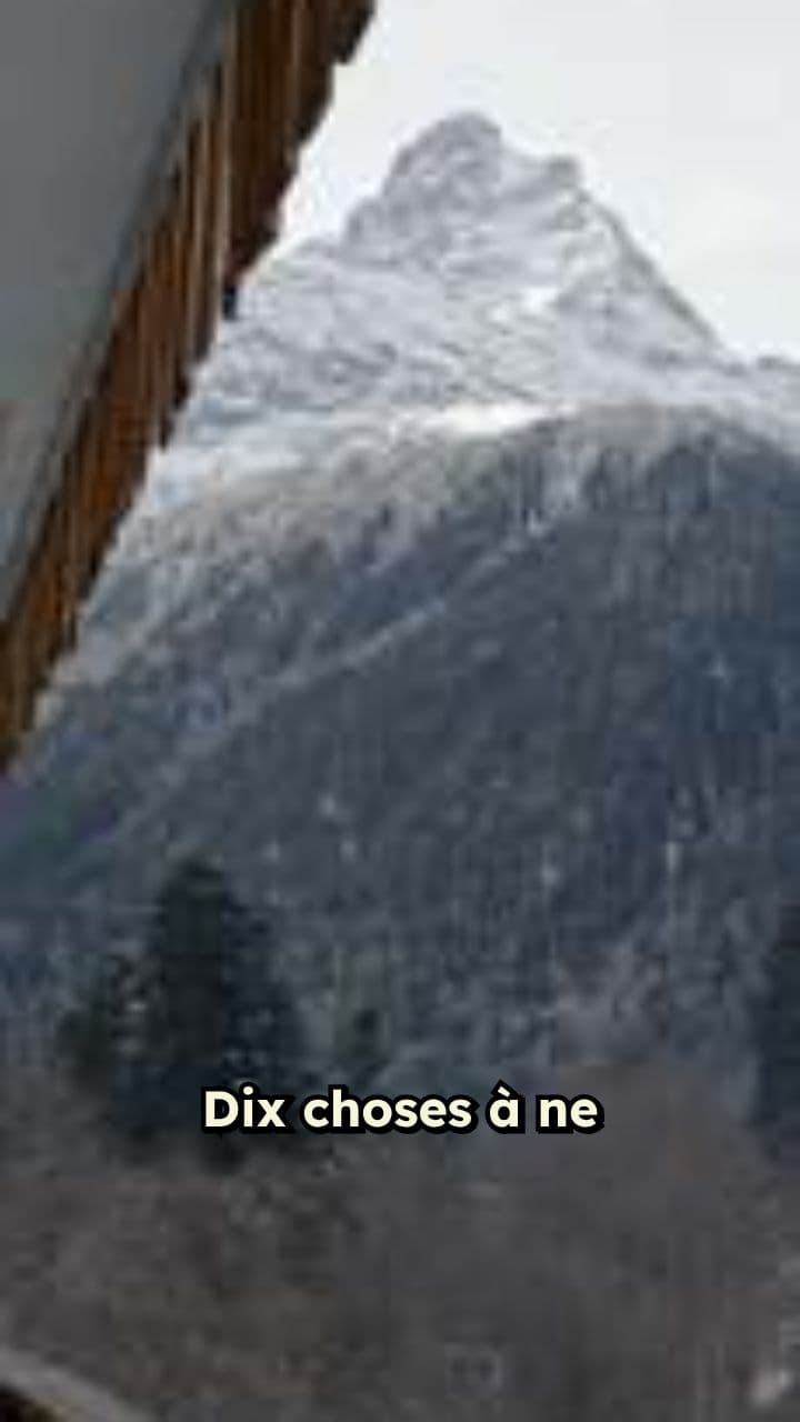 Essentiels pour la saison d'hiver en station