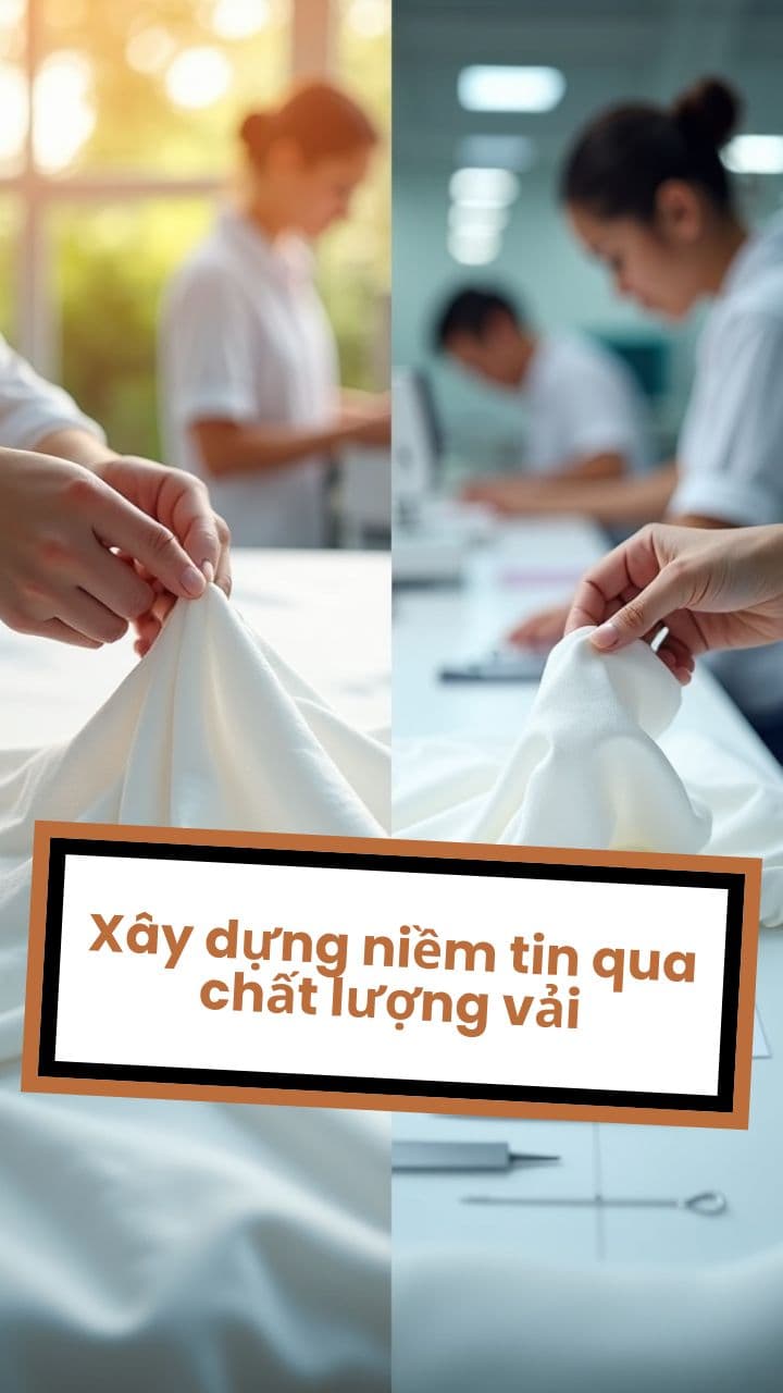 Xây dựng niềm tin qua chất lượng vải