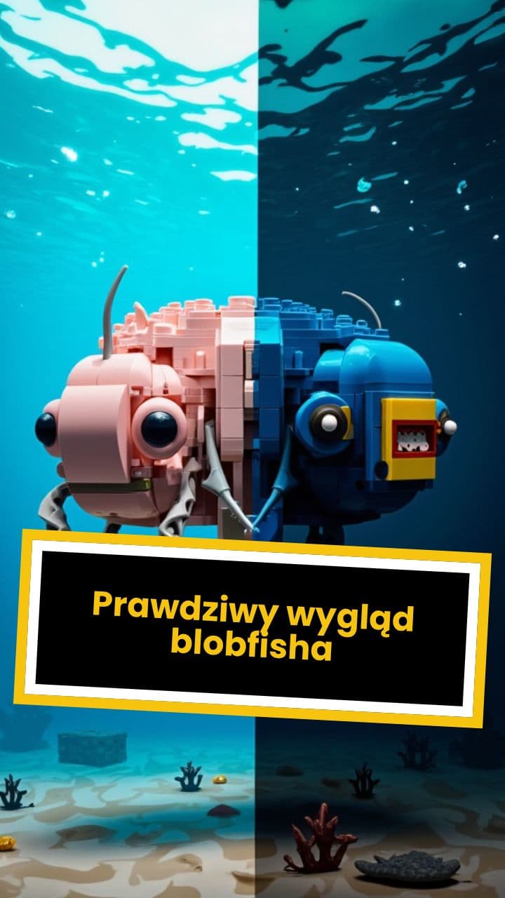 Prawdziwy wygląd blobfisha