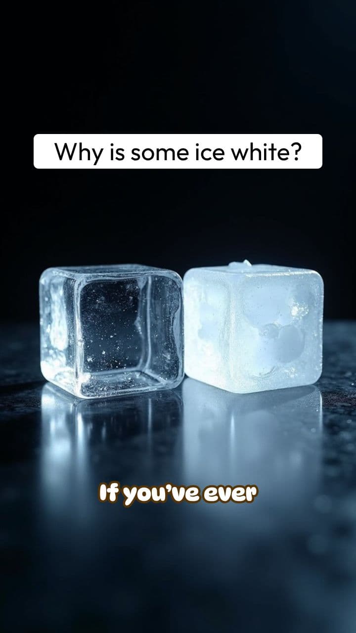 Why Does Ice Sometimes Look White Instead of Clear? | RapidSmartFacts