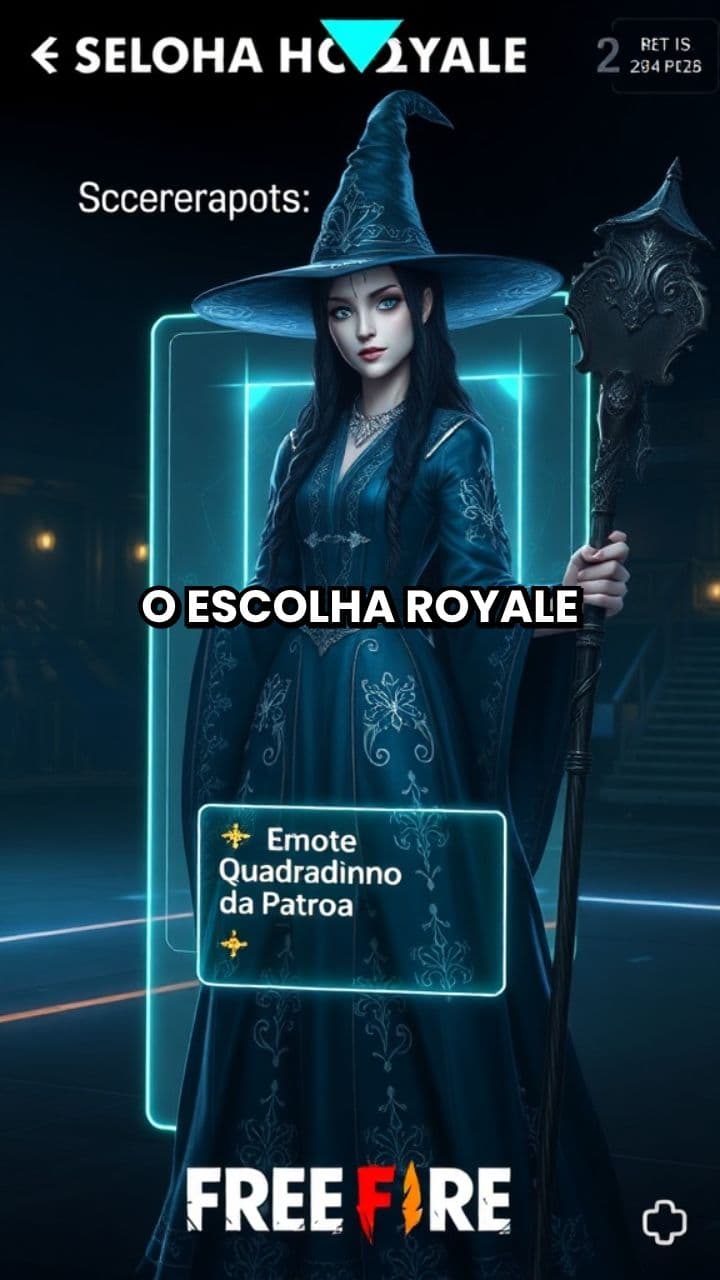 Escolha Royale no Free Fire