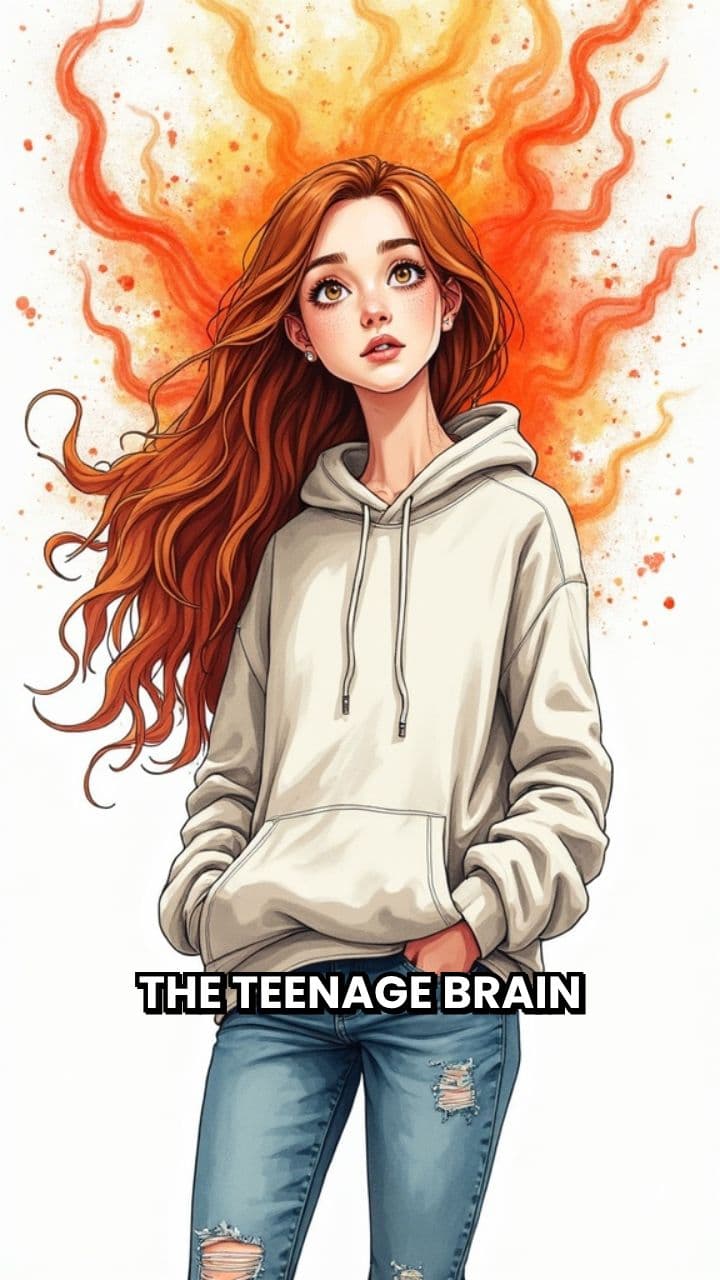 The Teenage Brain: Chaos and Growth