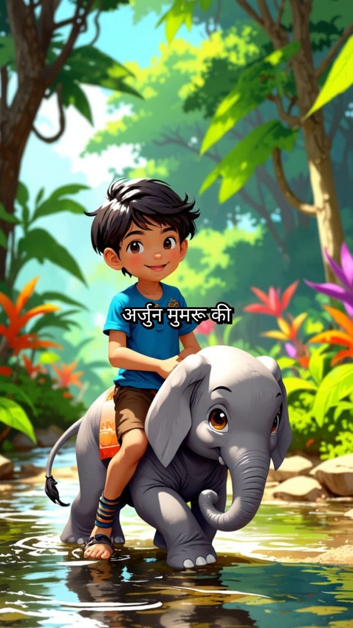 अर्जुन और झुमरू की रोमांचक यात्रा