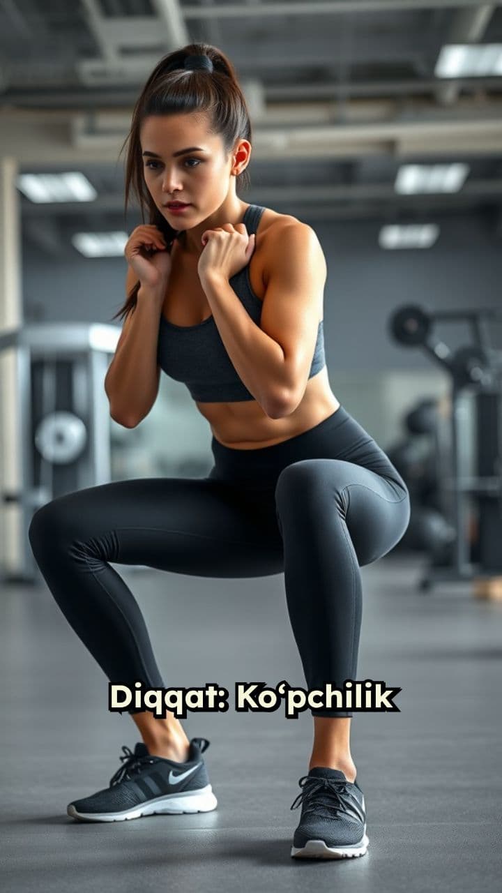 To‘g‘ri squat texnikasi