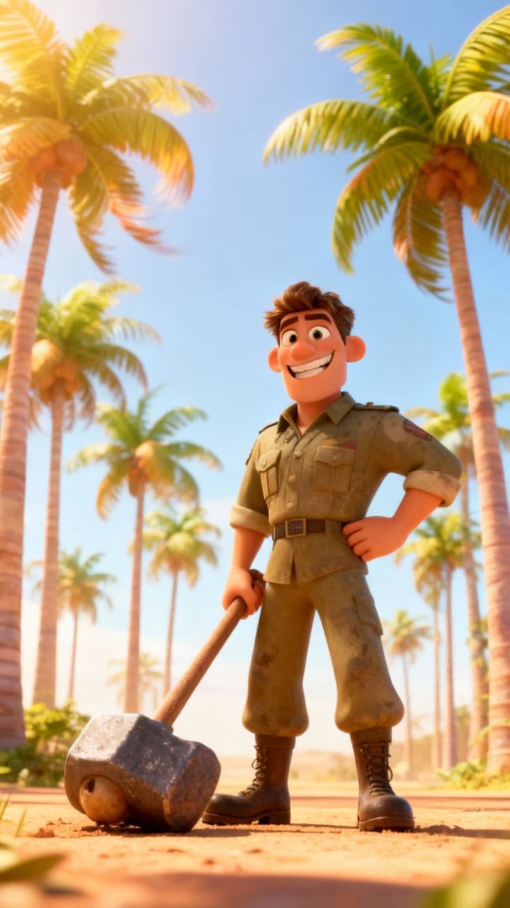 Bloody Sledgehammer by the Palmyra