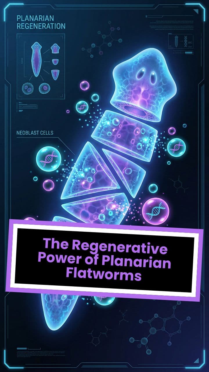 The Regenerative Power of Planarian Flatworms