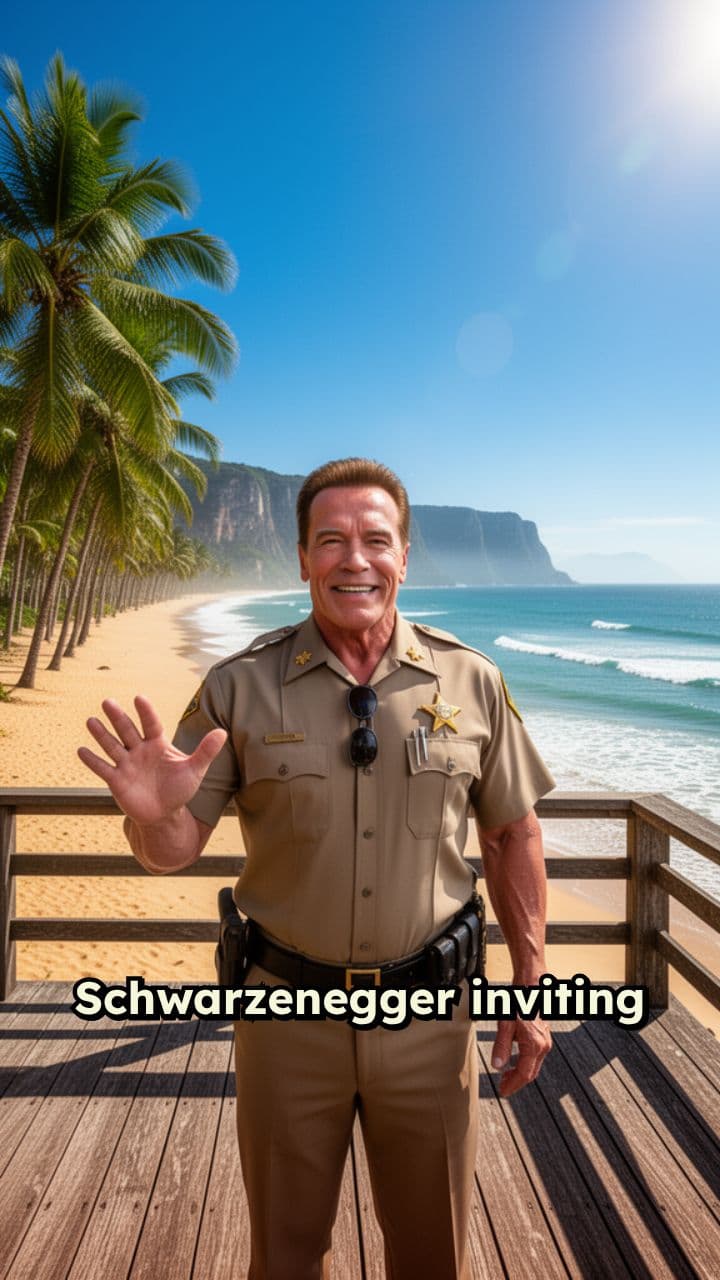Schwarzenegger Invites to 6th Sheriff’s Meeting