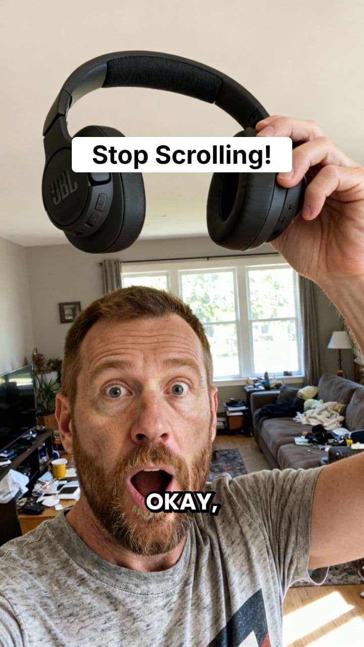 JBL Headphones UGC Ad