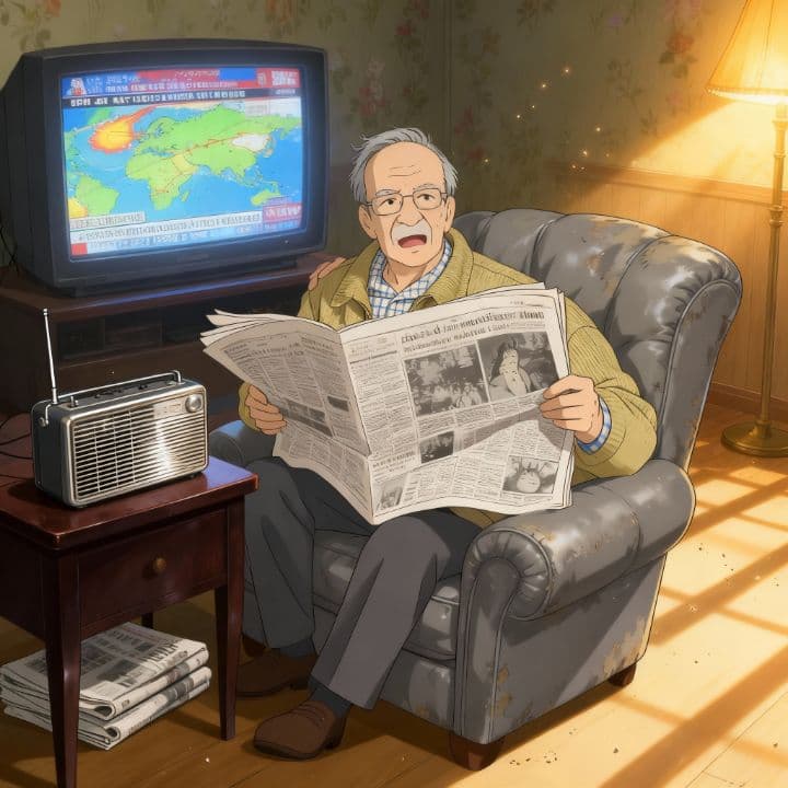 Evening News and Old Papers