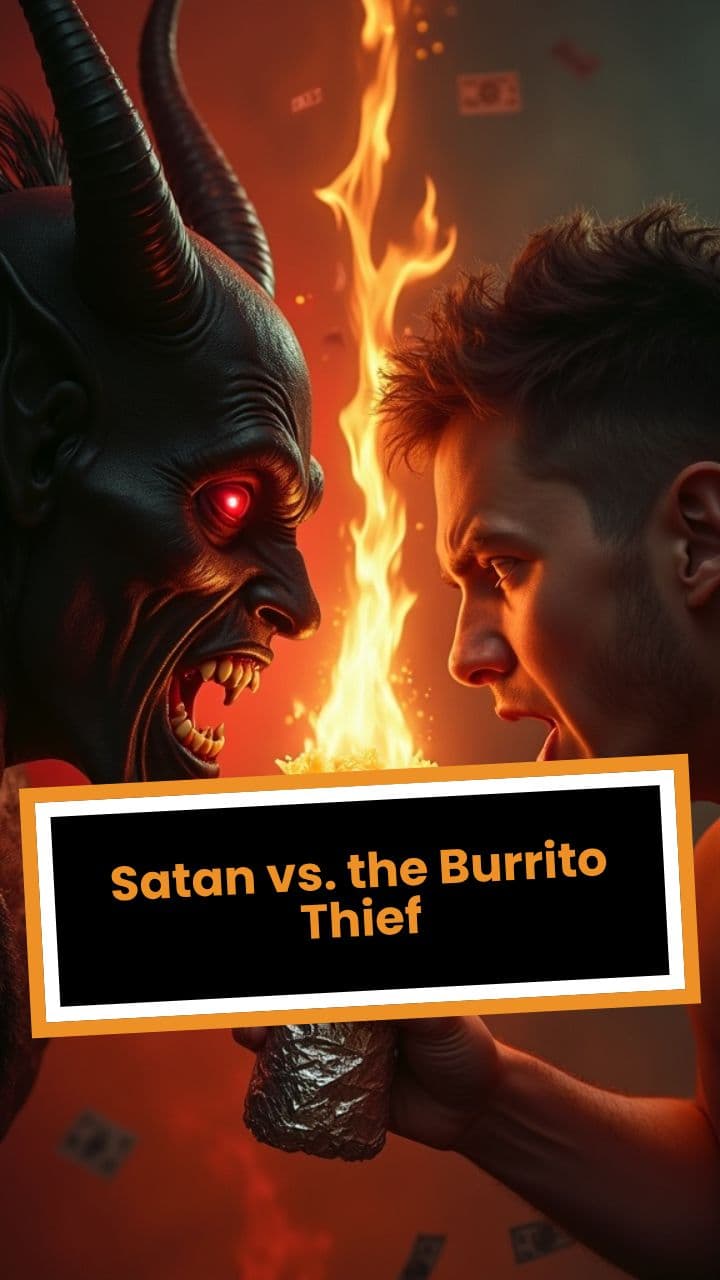 Satan vs. the Burrito Thief