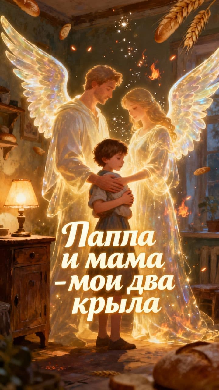 Папа и мама - мои два крыла