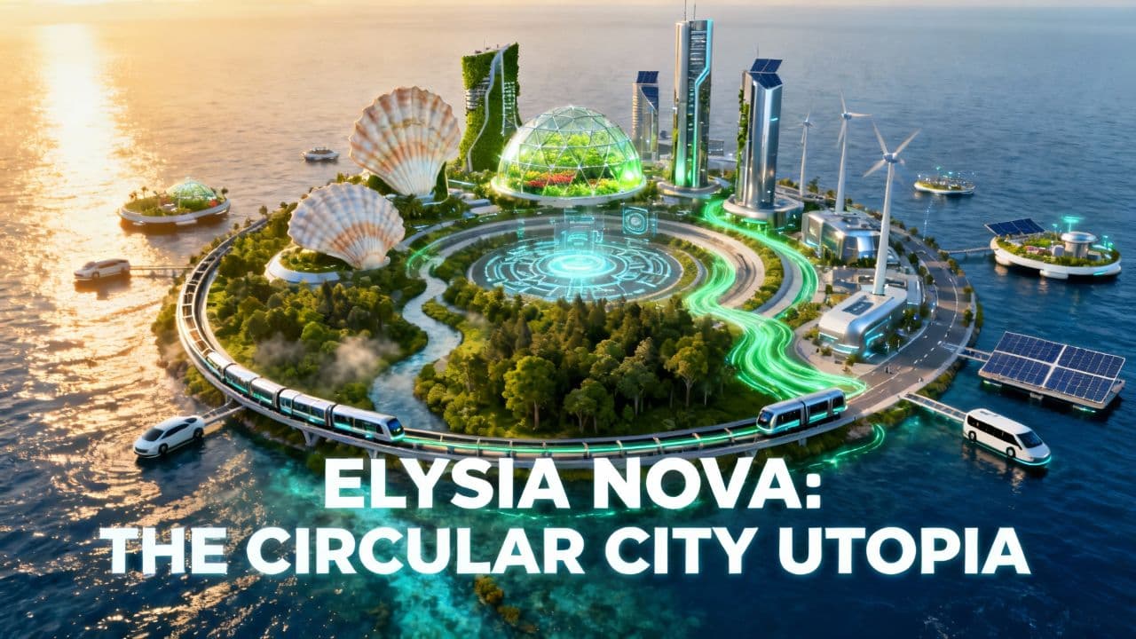 Elysia Nova: The Circular City Utopia