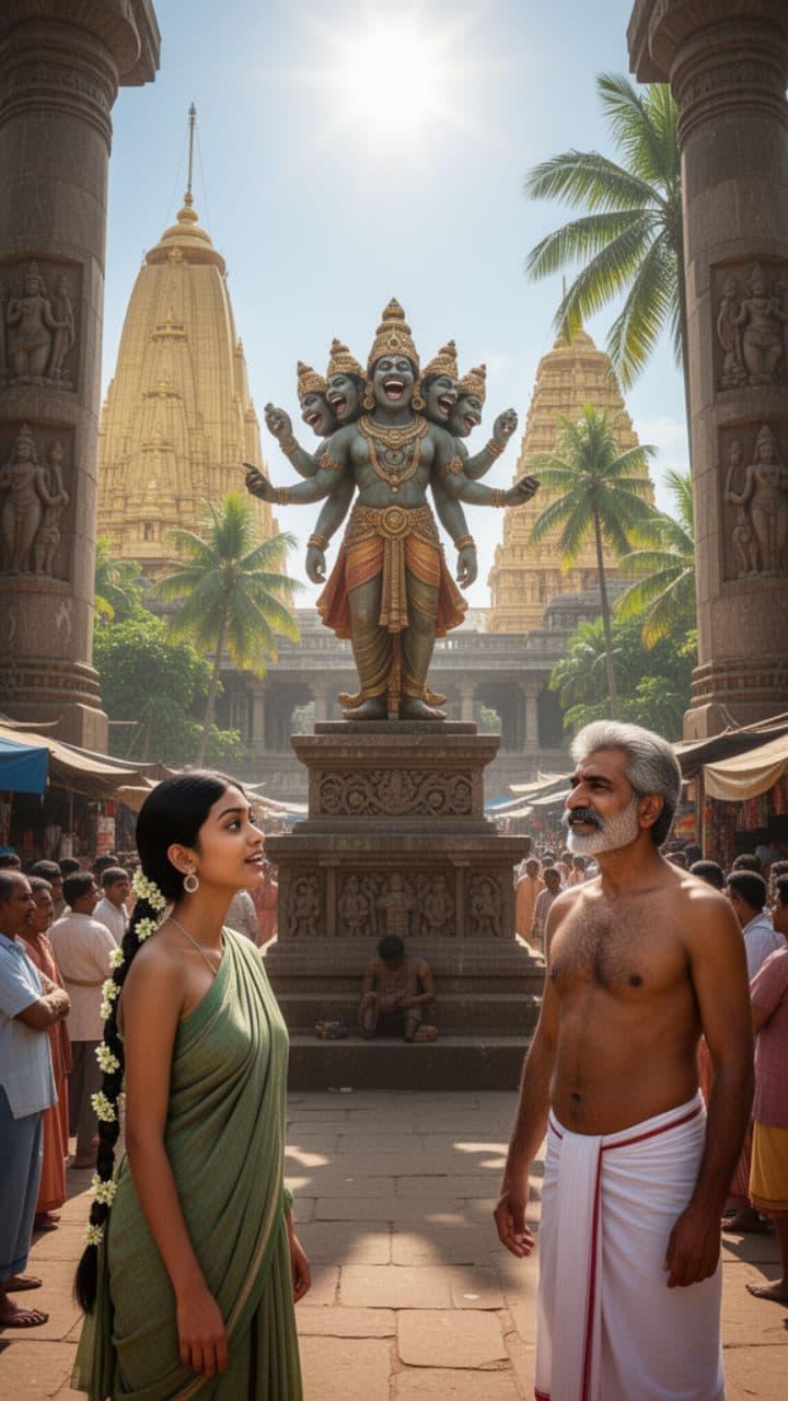 When Ravan Starts a Saree Business