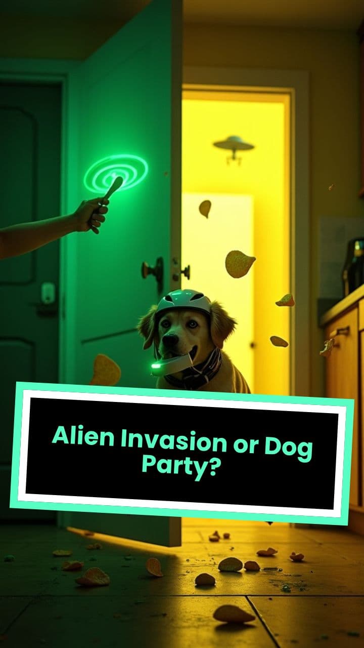Alien Invasion or Dog Party?