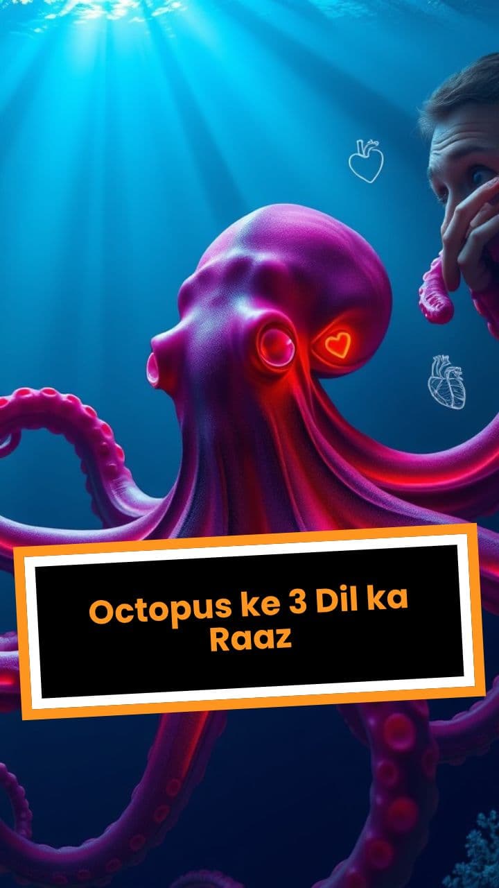 Octopus ke 3 Dil ka Raaz