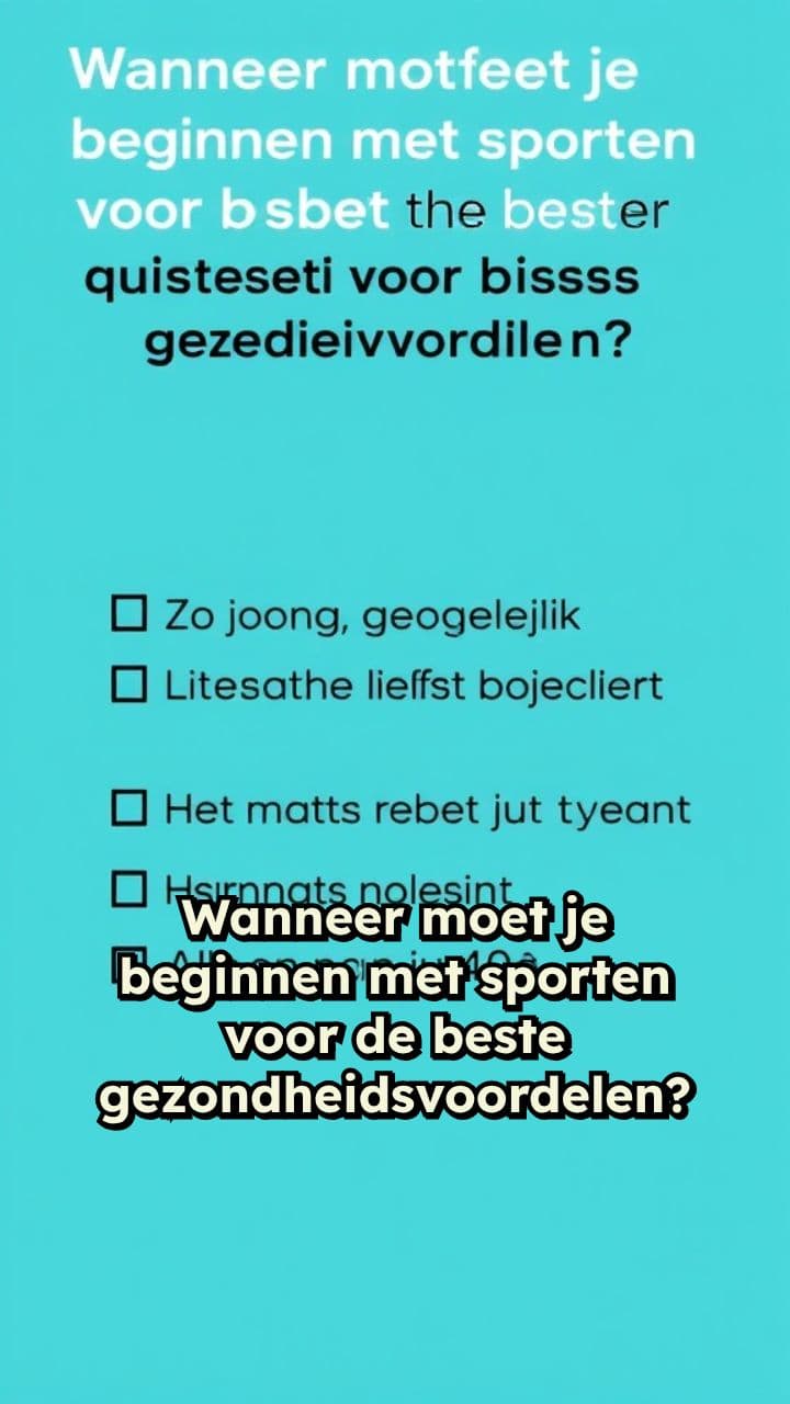 Sporten en Gezondheid: Veelgestelde Vragen