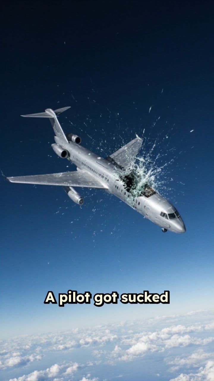 Pilot Survives Being Sucked Out of Plane
